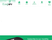 Tablet Screenshot of empify.com